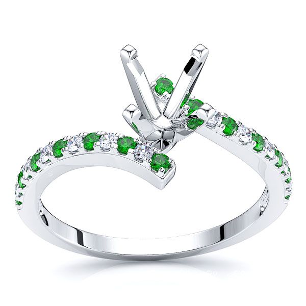 White Diamond and Emerald