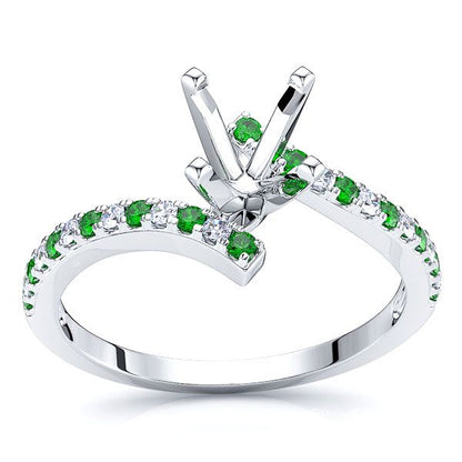 White Diamond and Emerald