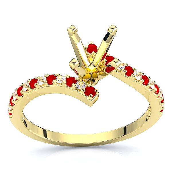 Yellow Diamond and Ruby