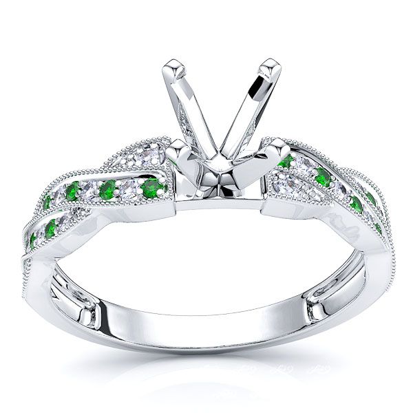 White Diamond and Emerald