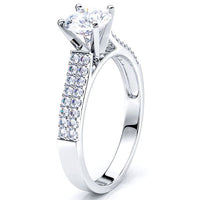 Nova Scotia Pave Set Engagement Ring