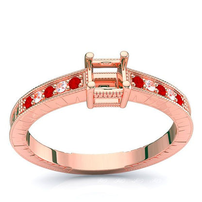Rose Diamond and Ruby
