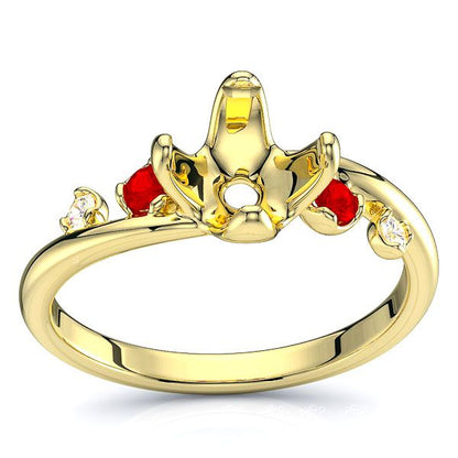 Yellow Diamond and Ruby