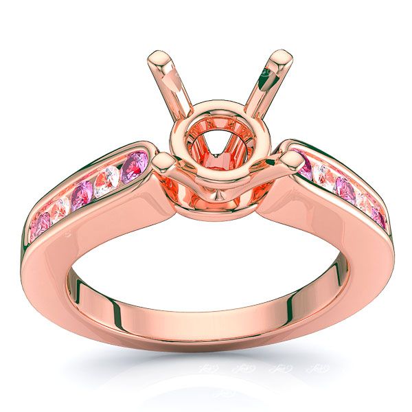 Rose Diamond and Pink Sapphire