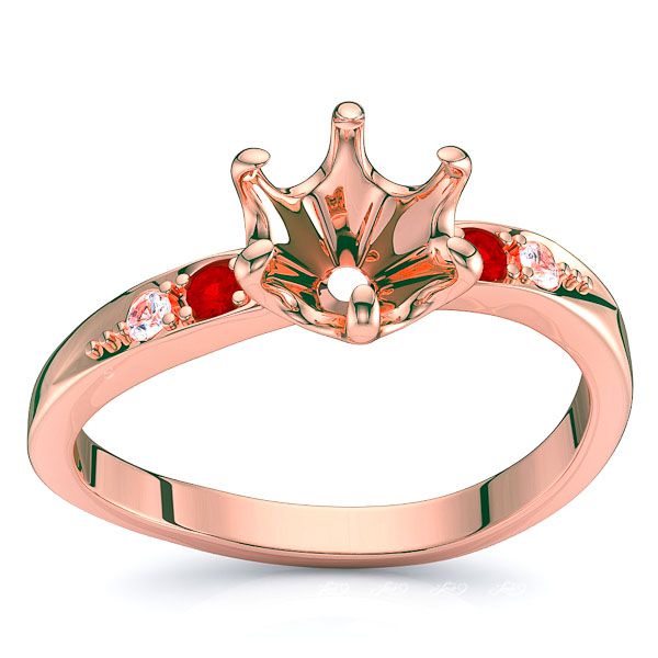 Rose Diamond and Ruby