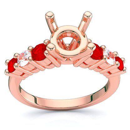 Rose Diamond and Ruby