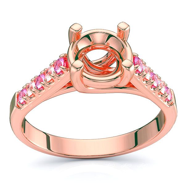 Rose Diamond and Pink Sapphire