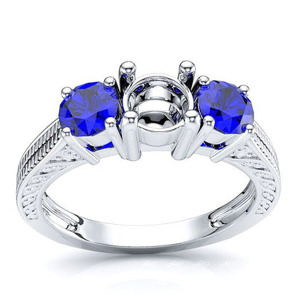 White Blue Sapphire