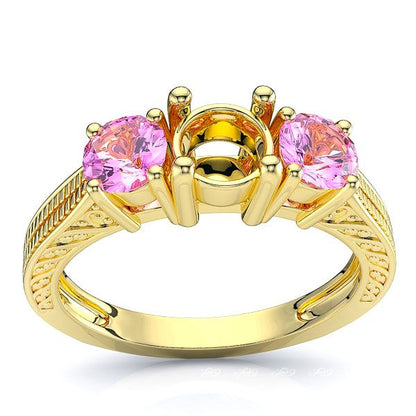 Yellow Pink Sapphire