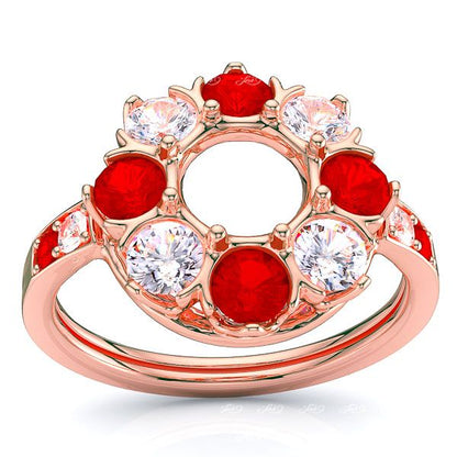 Rose Diamond and Ruby