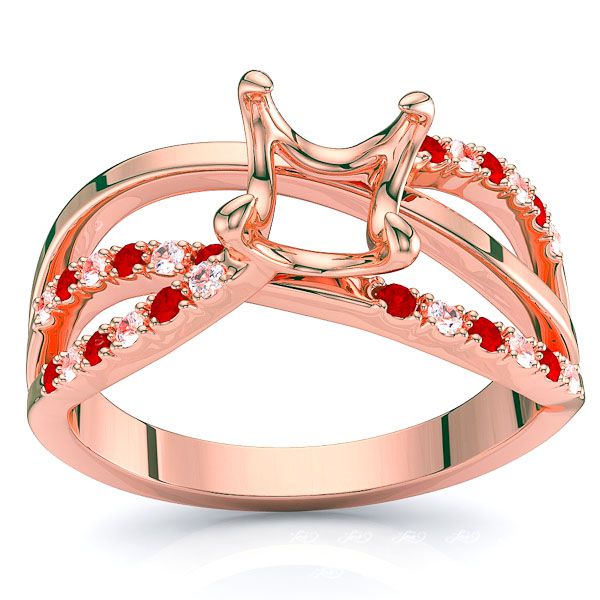 Rose Diamond and Ruby