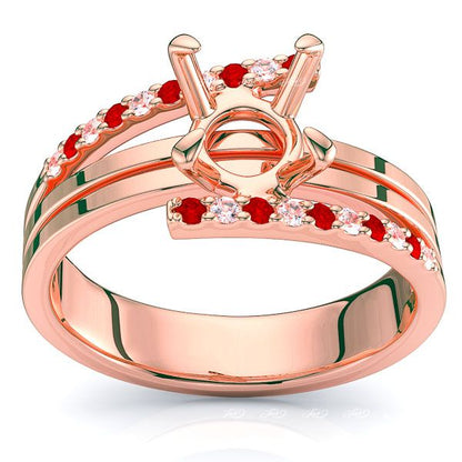 Rose Diamond and Ruby