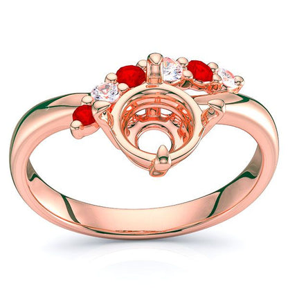 Rose Diamond and Ruby