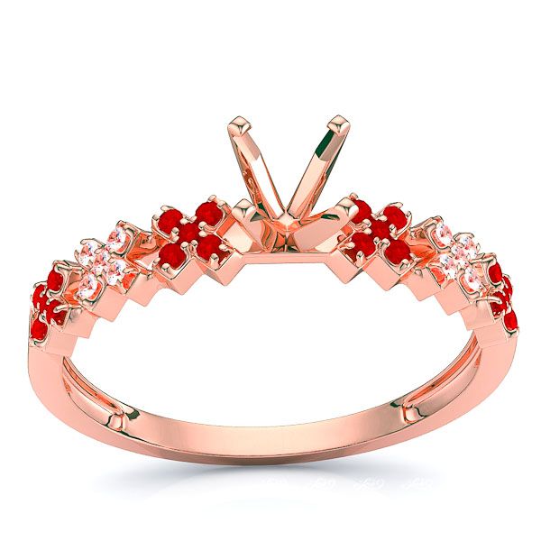 Rose Diamond and Ruby