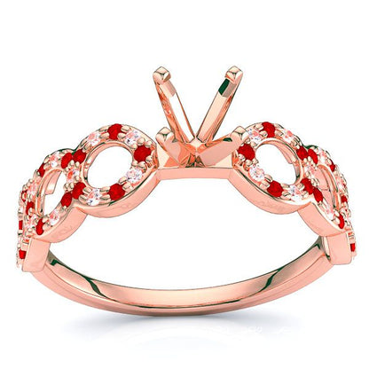 Rose Diamond and Ruby