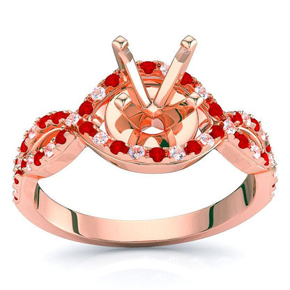 Rose Diamond and Ruby