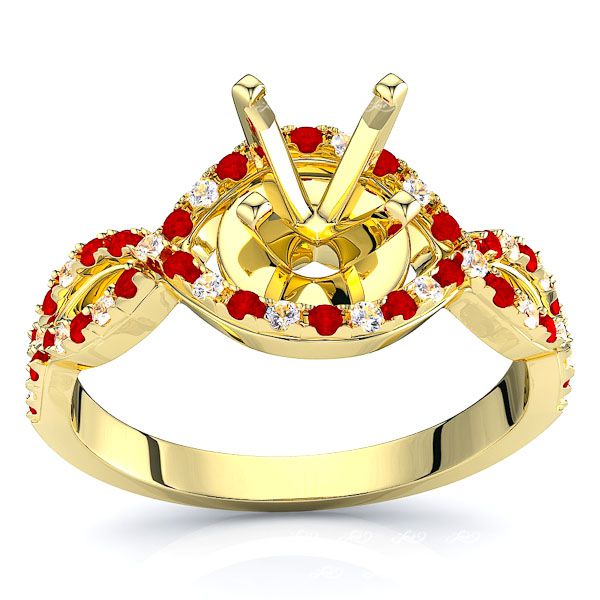 Yellow Diamond and Ruby