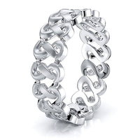 Silas Hand Woven Mens Wedding Ring