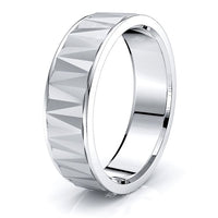 Ramona Solid 7mm Mens Wedding Ring