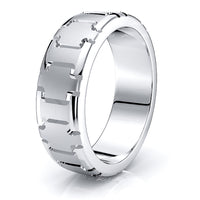 Inigo Solid 7mm Mens Wedding Band