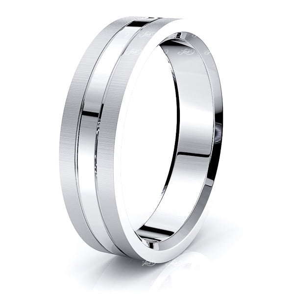 Alistair Solid 6mm Womens Wedding Band