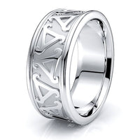 Darcy Celtic Knot Mens Wedding Ring