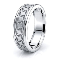 Douglas Mens Celtic Wedding Band