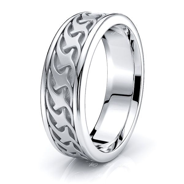 Douglas Mens Celtic Wedding Band