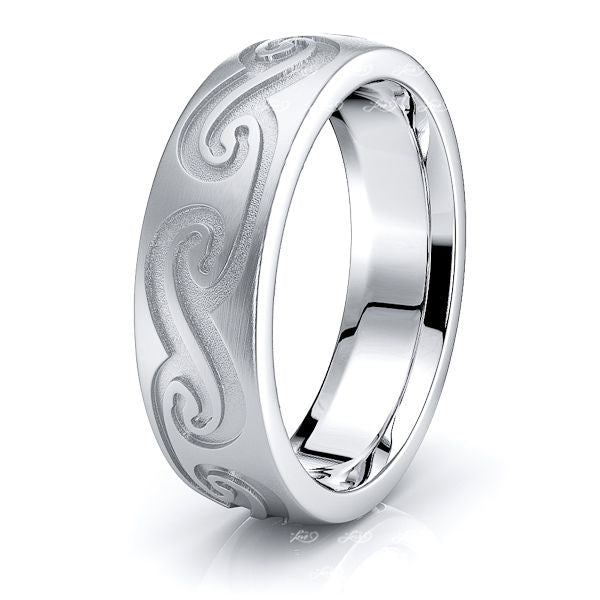 Logan Celtic Knot Mens Wedding Ring