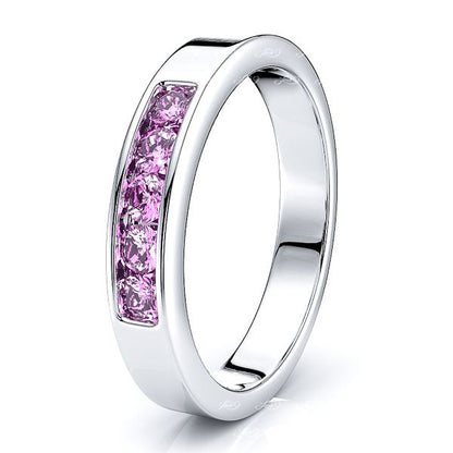 White Pink Sapphire