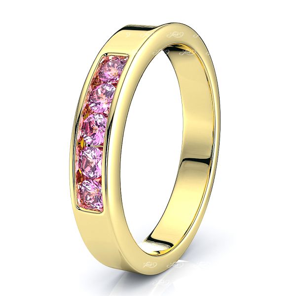 Yellow Pink Sapphire