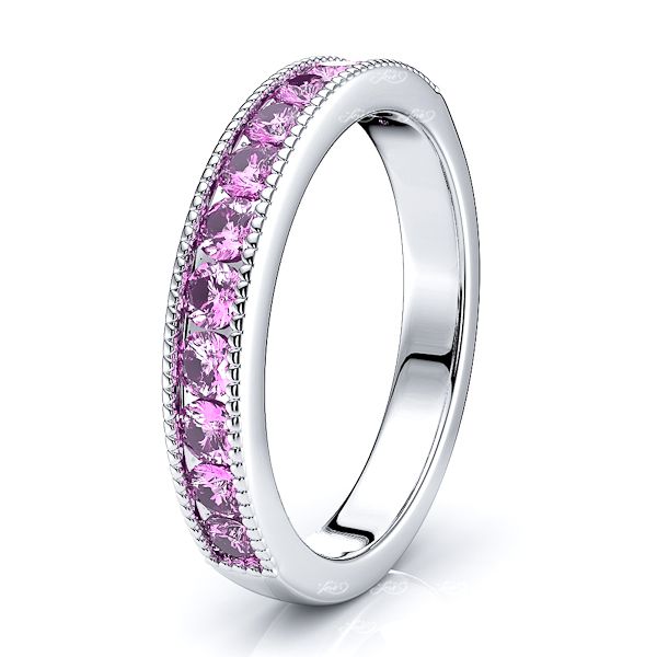 White Pink Sapphire