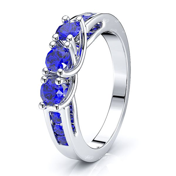 White Blue Sapphire