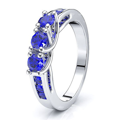 White Blue Sapphire