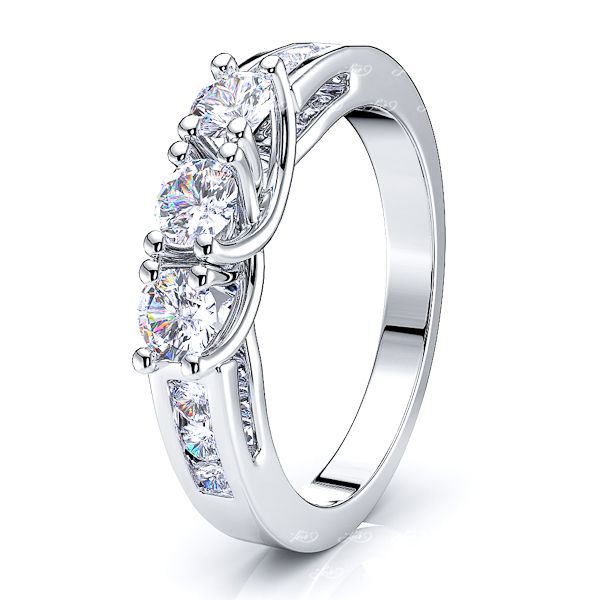 Igerne Prong Set Women Anniversary Wedding Ring
