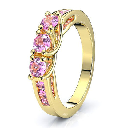 Yellow Pink Sapphire