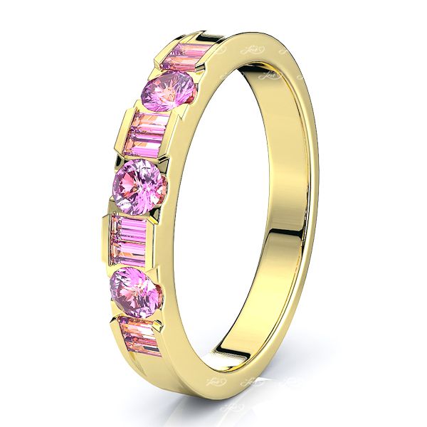 Yellow Pink Sapphire