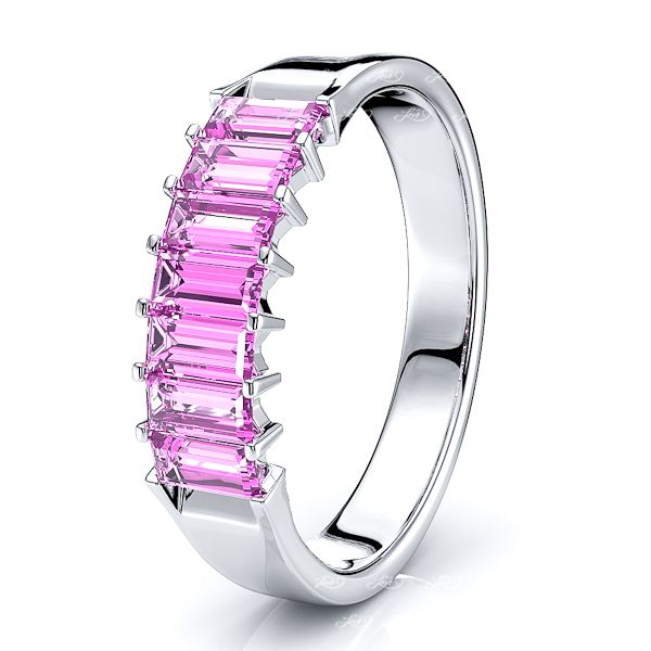 White Pink Sapphire