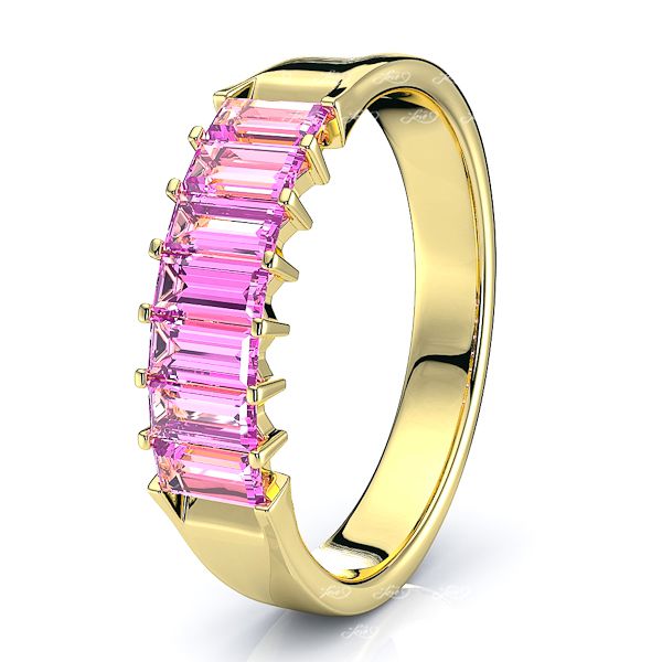 Yellow Pink Sapphire