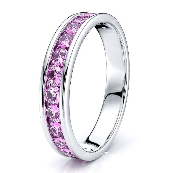 White Pink Sapphire