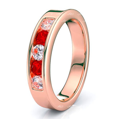 Rose Diamond and Ruby