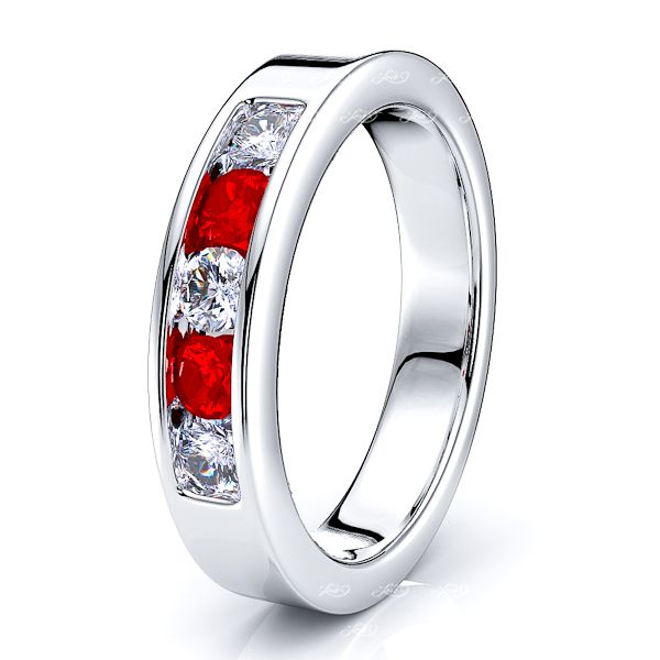 White Diamond and Ruby