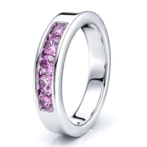 White Pink Sapphire