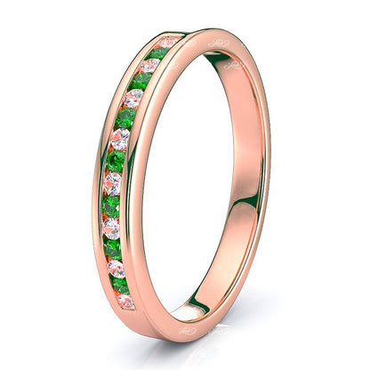 Rose Diamond and Emerald