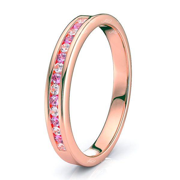 Rose Diamond and Pink Sapphire
