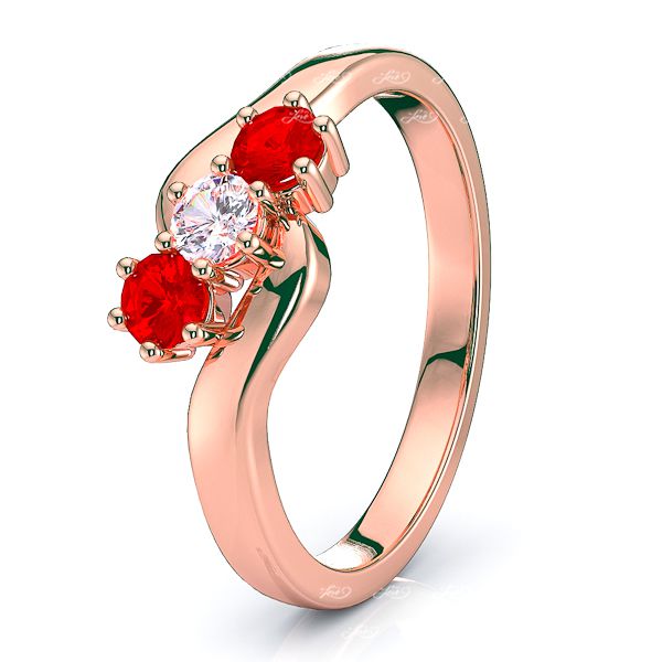 Rose Diamond and Ruby
