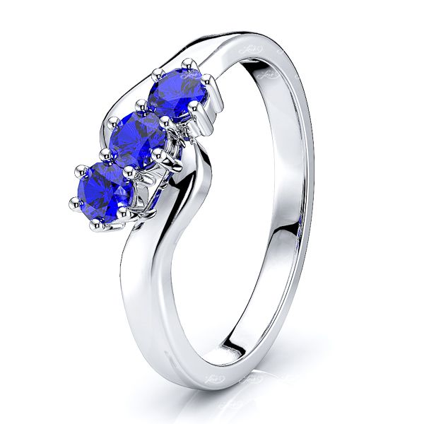 White Blue Sapphire