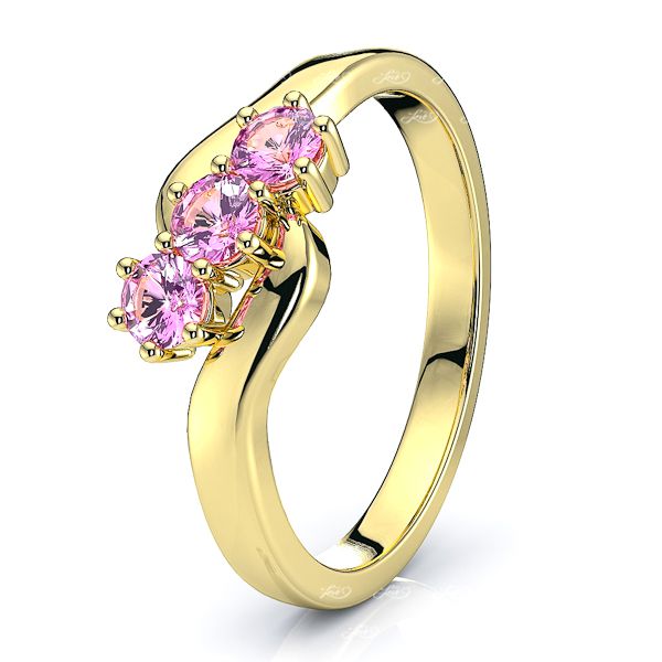 Yellow Pink Sapphire