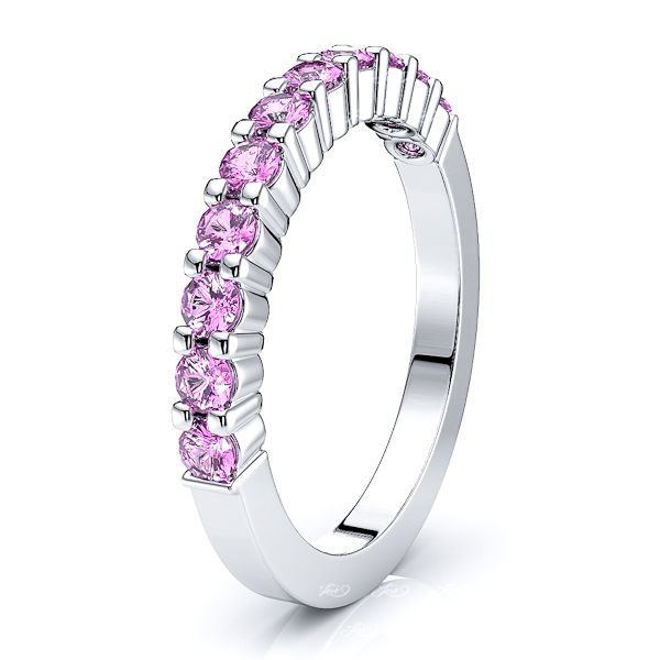 White Pink Sapphire
