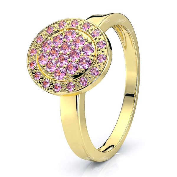 Yellow Pink Sapphire
